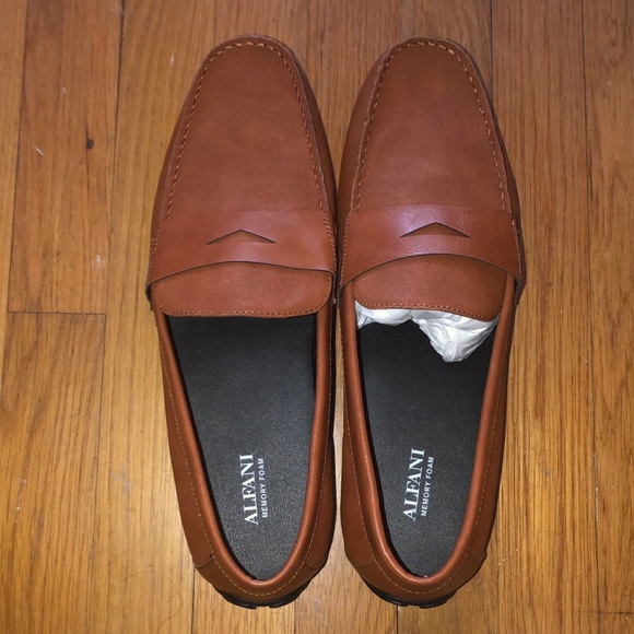 Alfani Other - Size 12M Alfani Men's Iker Penny Driving Loafers in Tan
